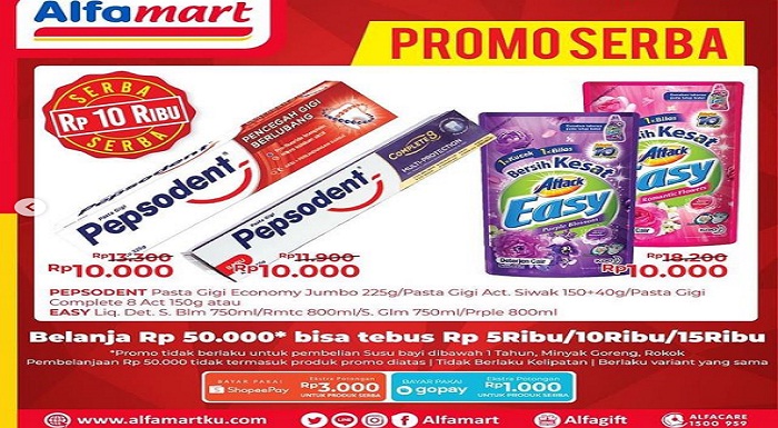 Alfamart Hari Ini Cooking Fair Potong Rp 5.000 Promo Alfamart 18 Januari Serba Rp 5.000, Diskon 33%