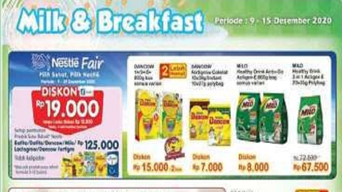 Harga Beras Turun Cek KATALOG PROMO JSM INDOMARET 11–13 Desember 2020 Juga Popok Bayi hingga Susu