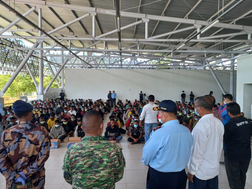Pemerintah Indonesia Deportasi 352 WNA Timor Leste Melalui PLBN Motaain Atambua