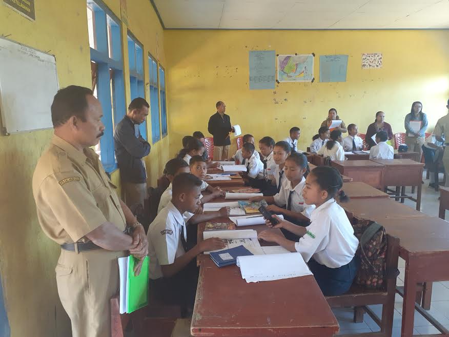 SMPN 4 Langke Rembong Mulai Terapkan Sistem Pembelajaran Online Bagi Siswa