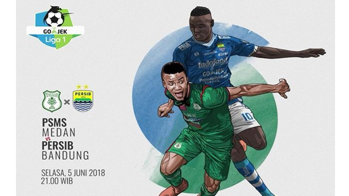 LIVE STREAMING Indosiar Vidio.com PSMS Medan vs Persib Bandung Pukul 21.00 WIB Malam Ini