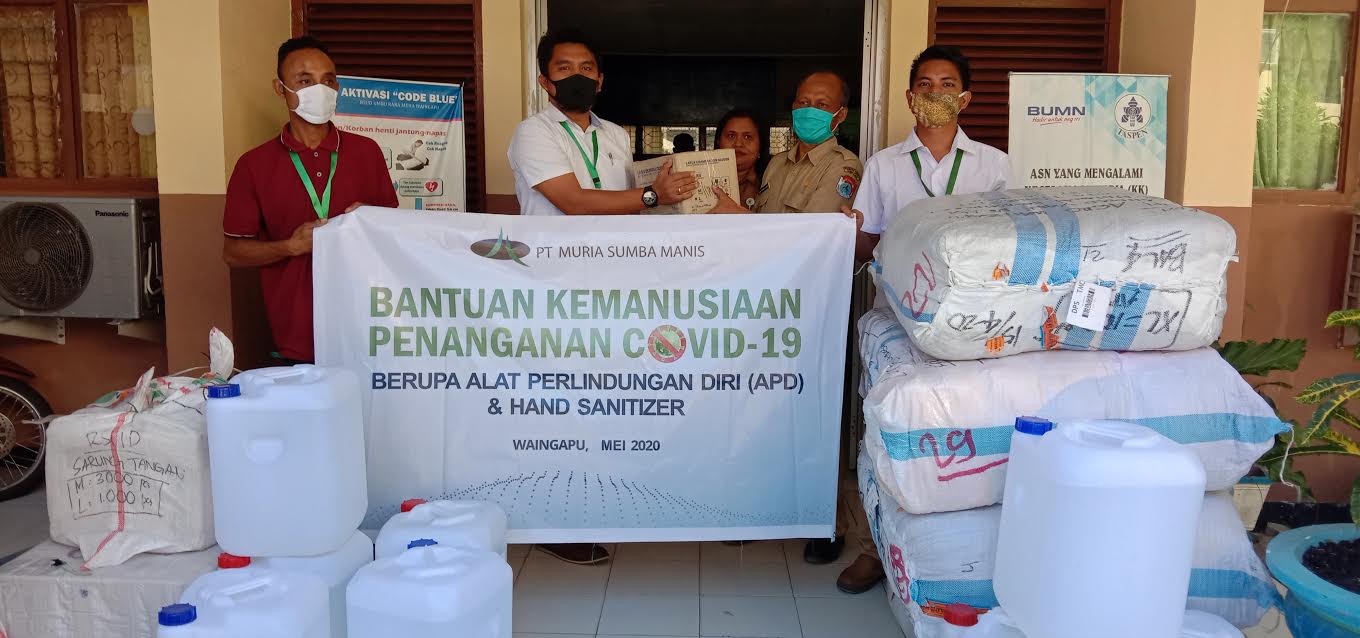 Cegah Corona, MSM Bantu APD ke Rumah Sakit di Sumba Timur