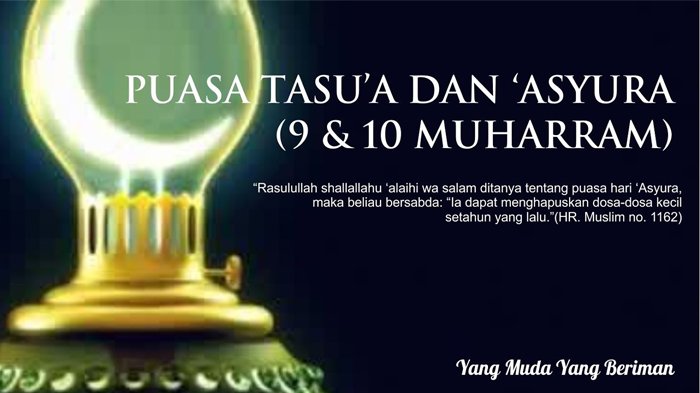 Niat Puasa Tasua 9 Muharram Jumat 28 Agustus 2020 & Puasa Asyura Besoknya, INGAT!