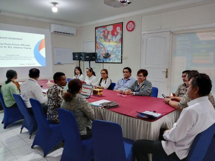 Ombudsman NTT Gelar Rakor Bersama BPJS Kesehatan dan RSUD WZ Johannes Kupang
