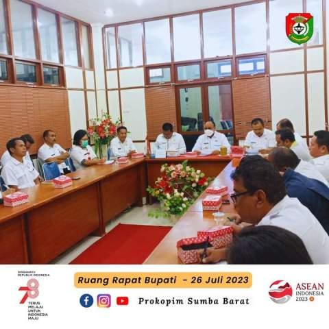 Ini Peringatan Bupati Sumba Barat Yohanis Dade Terhadap OPD Pengelola DAK