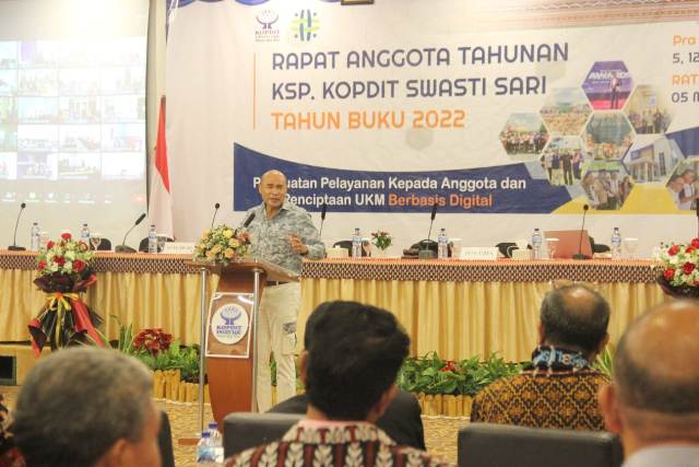 Gubernur NTT Ajak KSP Kopdit Swasti Sari Maksimalkan Peluang Investasi