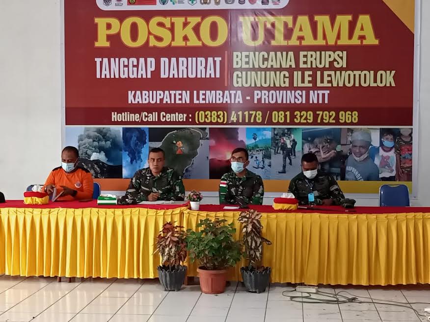 Dandim Imanda Pastikan 20 Unit MCK Segera Dibangun Tim Balak Aju di Lokasi Pengungsian Ile Lewotolok