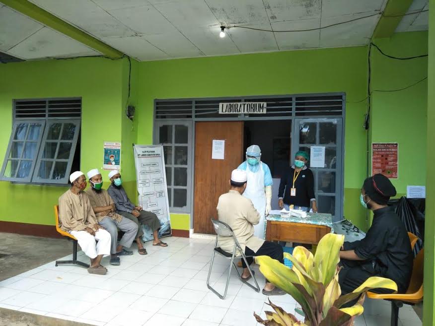 Update Corona Sikka : Dijemput dari Rumah, 45 Jemaah Ijtima Asal Sikka Jalani Rapid Test