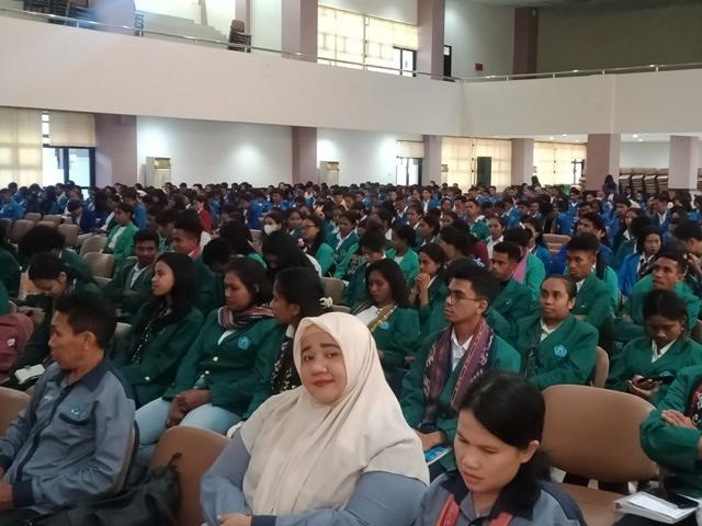 Mahasiswa Bimtek Wirausaha Merdeka di Poltek Kupang