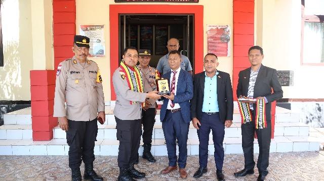 Konsulat Republik Demokratik Timor Leste Sambangi Polres Timor Tengah Utara