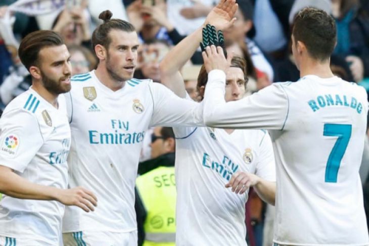 Tendangan Gledek Gareth Bale Robek Gawang Loris Karius, Real Madrid Unggul 3-1 Atas Liverpool