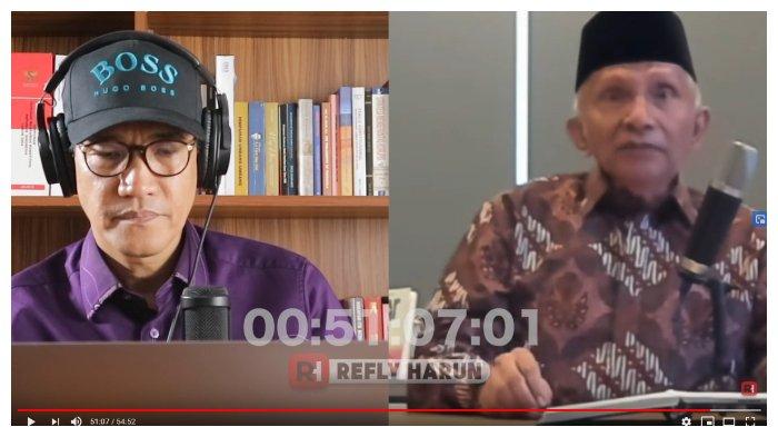 Sebut Jokowi & Luhut Bertanggungjawab Soal Ketidakadilan Amien Rais Singgung Hawa Nafsu & Kehancuran