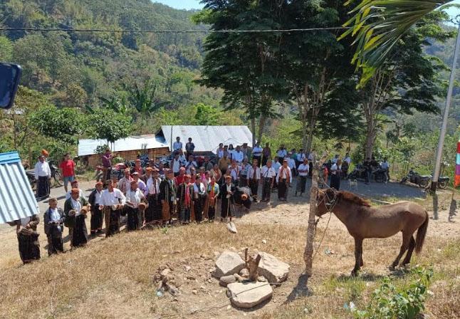 Ritual Adat Witir Api Segha Ghan, Simbol Kecamatan Elar Selatan Resmi Pisah dari Kecamatan Elar