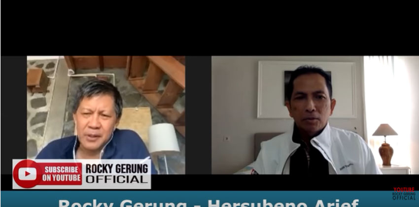 Rocky Gerung Akui Kebal Delik Hukum, Bintang ILC TV One Singgung Kasus Said Didu dan Hersubeno Arief