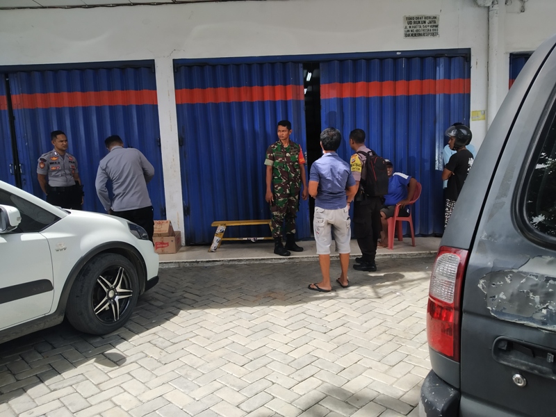 Pembobolan Swalayan Rukun Jaya Kelurahan Kuanino,Tak Ditemukan Bekas Kerusakan Pada Pintu