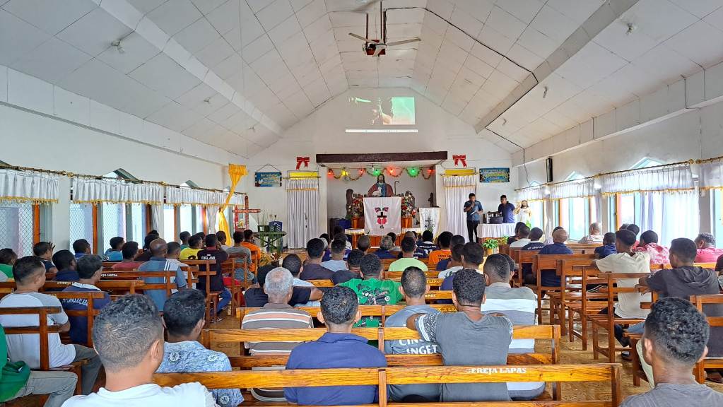 Jelang Paskah, Warga Binaan Kristen Lapas Kalabahi Gelar Sabtu Sunyi