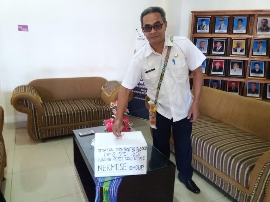 Komunitas Nekmese Galang Dana Untuk Perss Soe