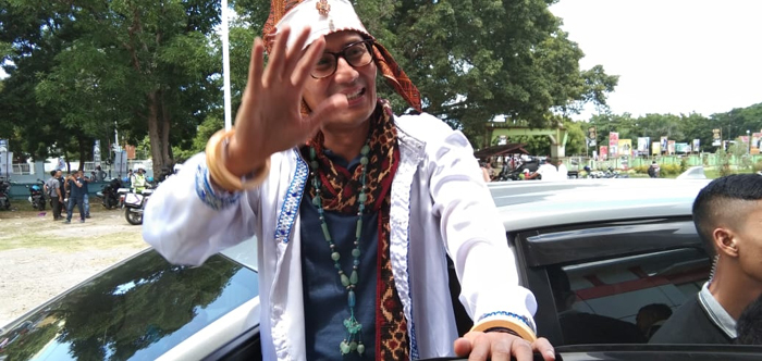 Sandiaga Tak Target Suara dari NTT, Diterima Baik Puji Tuhan