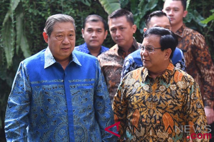 Jelang Pilpres 2019 - Prabowo dan SBY Sepakat AHY Jadi Cawapres. Ini Kata Petinggi Gerindra