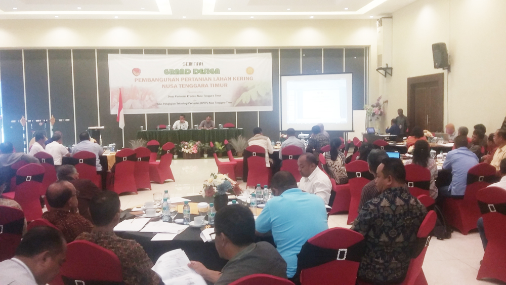 Dinas Pertanian NTT dan BPTP NTT Bahas Pembangunan Pertanian Lahan Kering