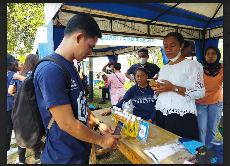 Expo Bank NTT Cabang Labuan Bajo Hadirkan Puluhan UMKM Binaan dan Masifkan Transaksi Non Tunai
