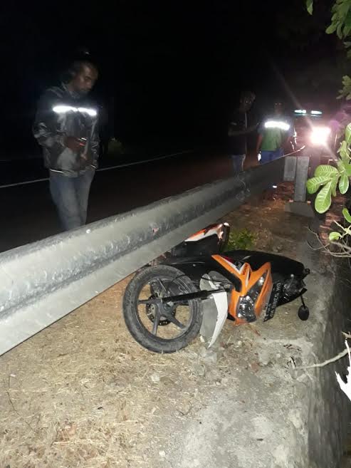 BREAKING NEWS : Lakalantas Tunggal di Kota Kupang, 1 Warga Kota Kupang Tewas