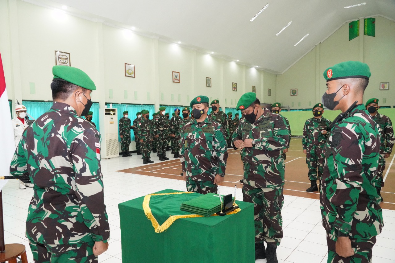 Sertijab Kasrem 161/Wira Sakti dan Tiga Dandim Dilaksanakan, Ini Suasananya