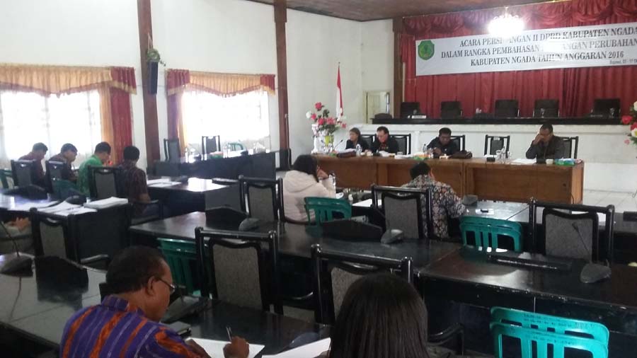 Fraksi DPRD Ngada Tanya Tunjangan Pejabat Eselonering