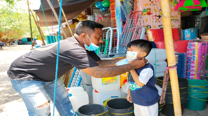 Sikapi Status PPKM Level 2, Rumah Milenial Indonesia Bagi 10.000 Masker Gratis