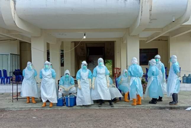 Tim Gugus Tugas Percepatan Pencegahan dan Penanganan Covid 19 Swab Test 70 Warga Sikka