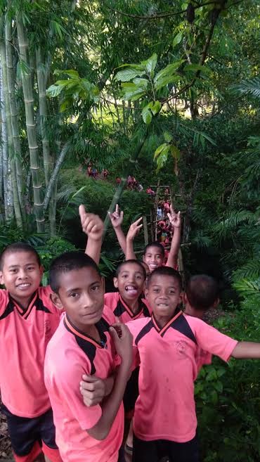 Puluhan Siswa SDK Bokogo Wolowea Ikut Misa Jumat Pertama