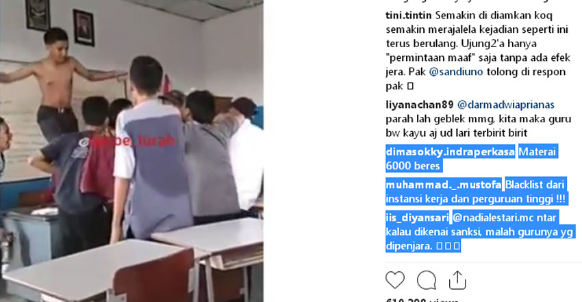 Ibu Guru Ini Pasrah, 8 Siswa Mengepungnya Sambil Joget Nyawer, Ada Yang Buka Baju Berdiri di Meja