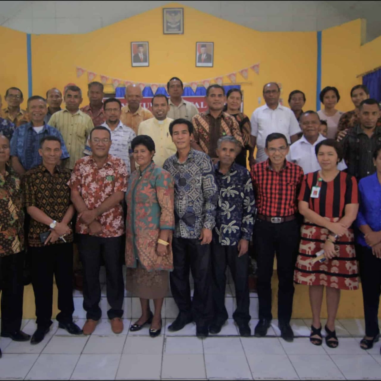 Simak Kegiatan Syukuran SMK-PP N Kupang Sebagai Semangat Baru Tahun 2020