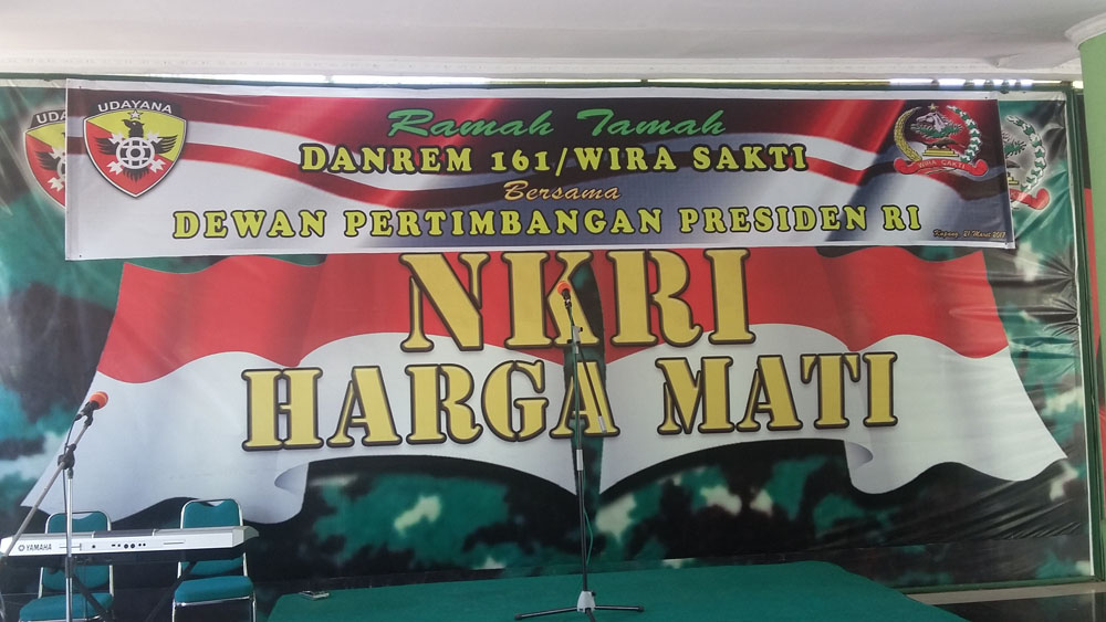 Makorem 161/Wira Sakti Kupang Didatangi Wantipres RI, Ada Apa ?