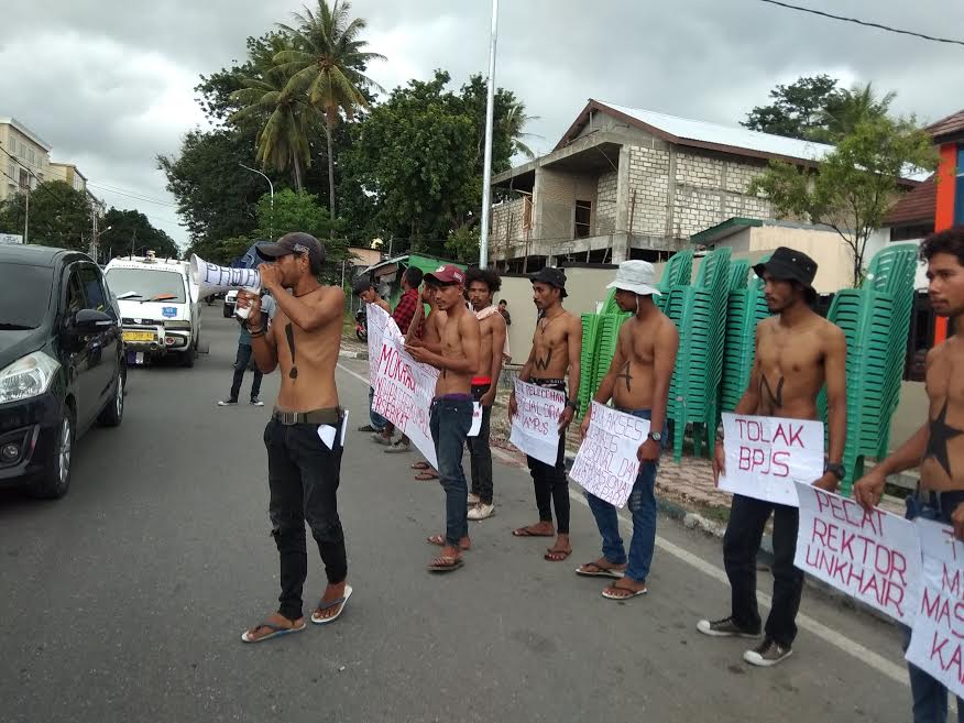 Ketika Mahasiswa di Kota Kupang Tuntut Kebebasan Pers Dalam Momentum HPN 2020