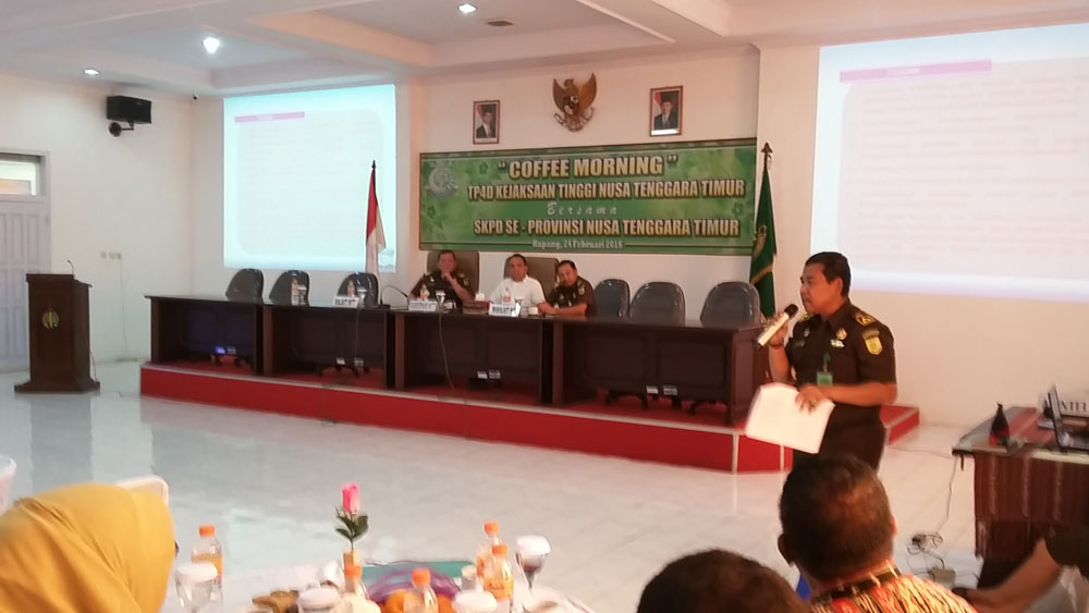 Gubernur NTT Lebu Raya: Dari Dulu Hubungan Baik Dengan Kejaksaan