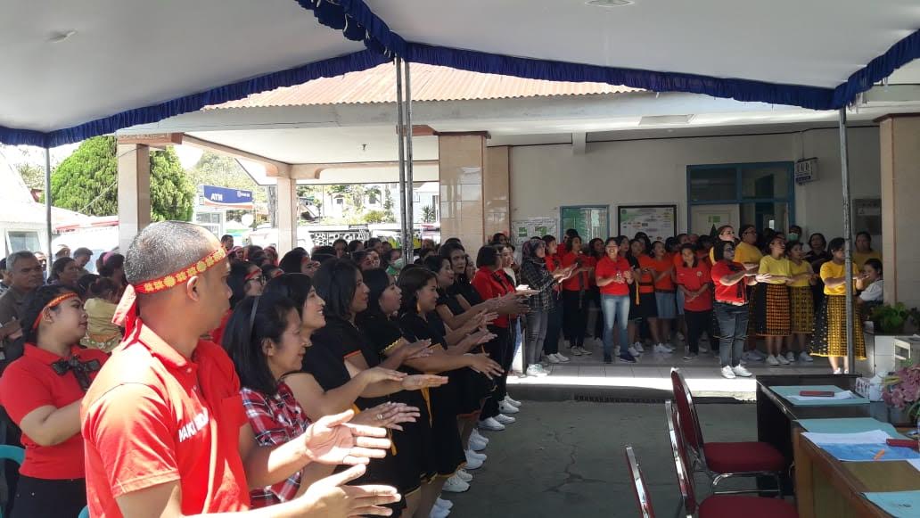 Meriahkan HKN Manajemen RSUD Bajawa Gelar Aneka