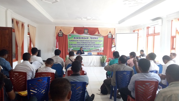 KPU Nagekeo Gelar Bimtek Soal Ini