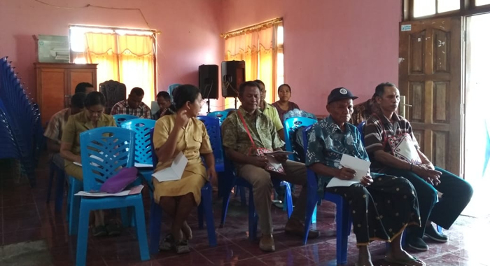 UPTD Puskesmas Kaburea Lakukan Monev Posyandu dan Desa Siaga