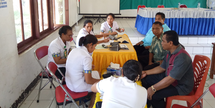 Meriahkan HUT ke-12 Nagekeo, Pemerintah Nangaroro Gelar Pemeriksaan Kesehatan Gratis