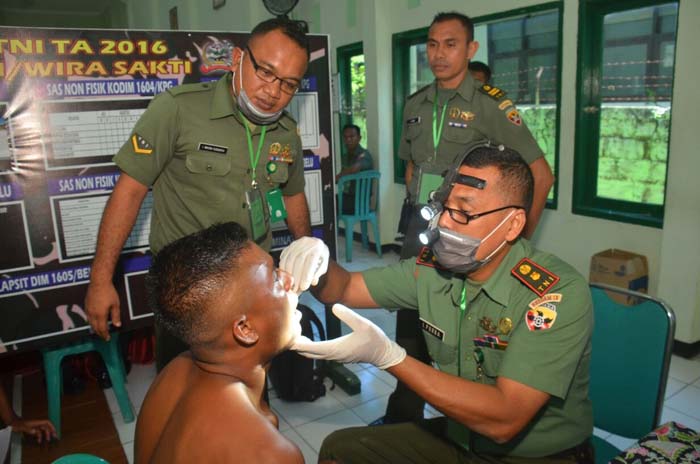 Peserta Catam Pulau Terluar Ikut Seleksi di Korem 161 Wira Sakti