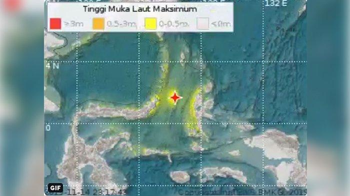 Pagi Ini Ada 6 Gempa Susulan Menggoyang Manado Usai Dihantam Gempa 7,1 SR, Info