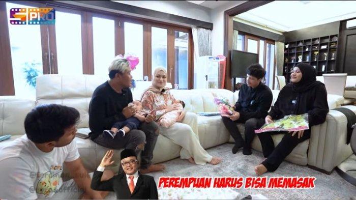 Ajak Baby Adzam Main Bareng Ameena, Sule Jinjing Banyak Kado untuk Putri Atta Halilintar,Apa Isinya?