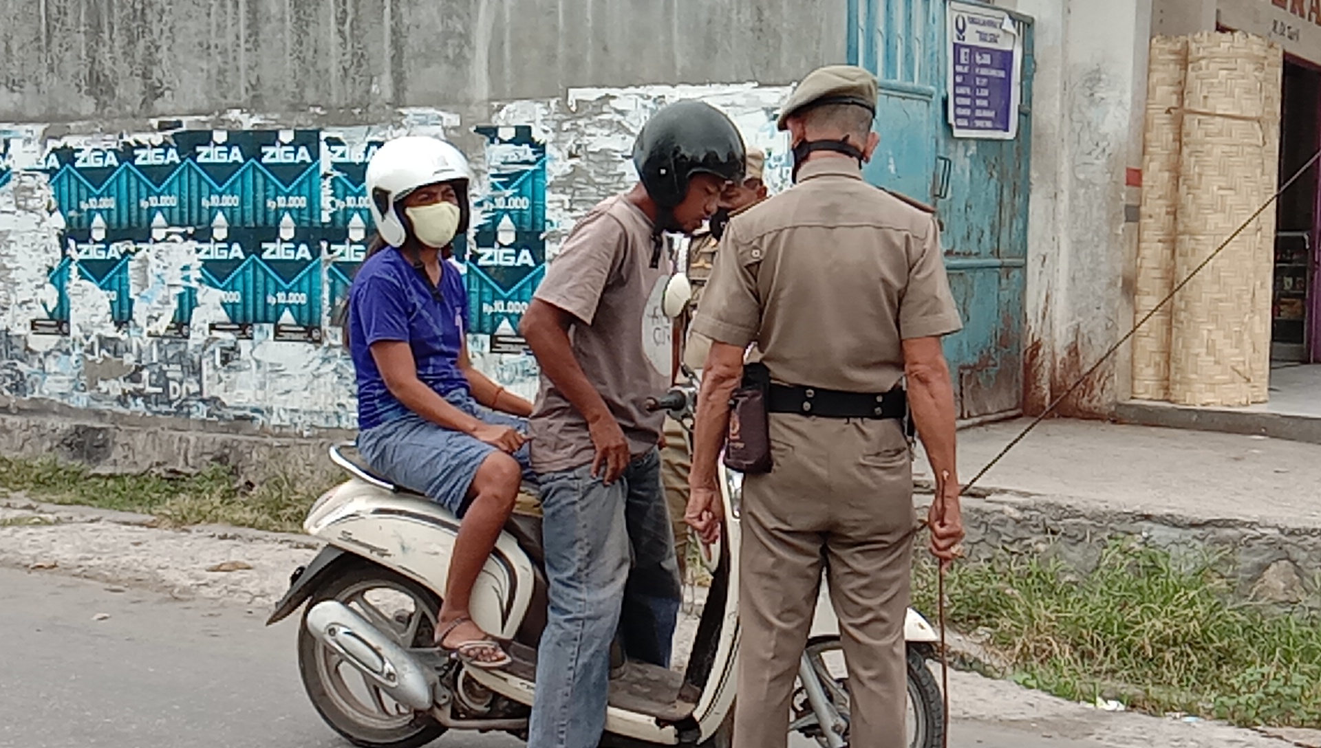 Cegah Corona di Sumba Timur - Tim Gabungan Operasi Penggunaan Masker
