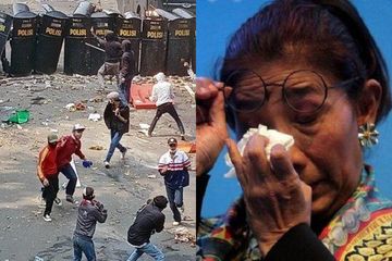 Menangis Sedih, Reaksi Susi Tahu Mahasiswa UGM Digebuk Polisi saat Demo Tolak UU Cipta Kerja Disorot