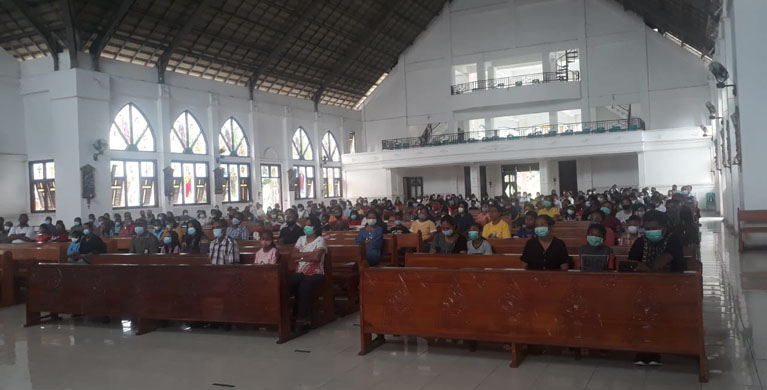 Taat Prokes Covid-19, Enam Calon Penerima Komuni Pertama di Sikka Nyatakan Tak Buat Pesta