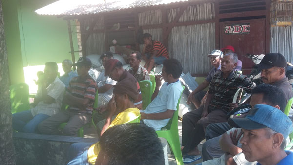 Warga Babau Dukung PT PKGD Investasi Tambak Garam