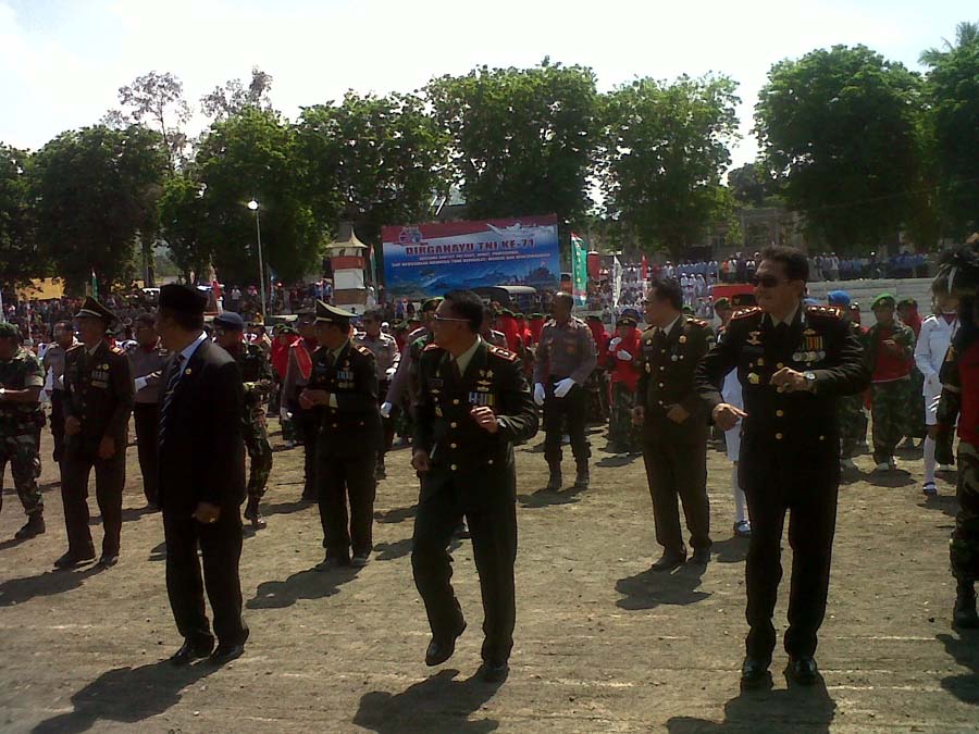 HUT TNI di Ende Dilakukan Secara Sederhana