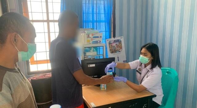 Tahanan Baru dan Warga Binaan Lapas Lembata Jalani Tes Narkoba, Ini Hasilnya