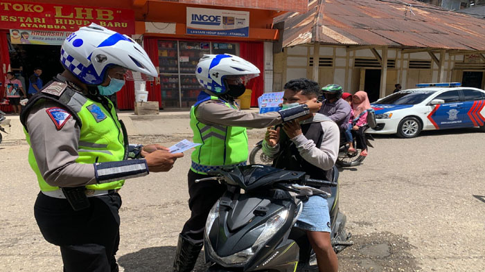 Tim Gabungan Operasi Zebra Beri Penyuluhan Pencegahan Covid-19